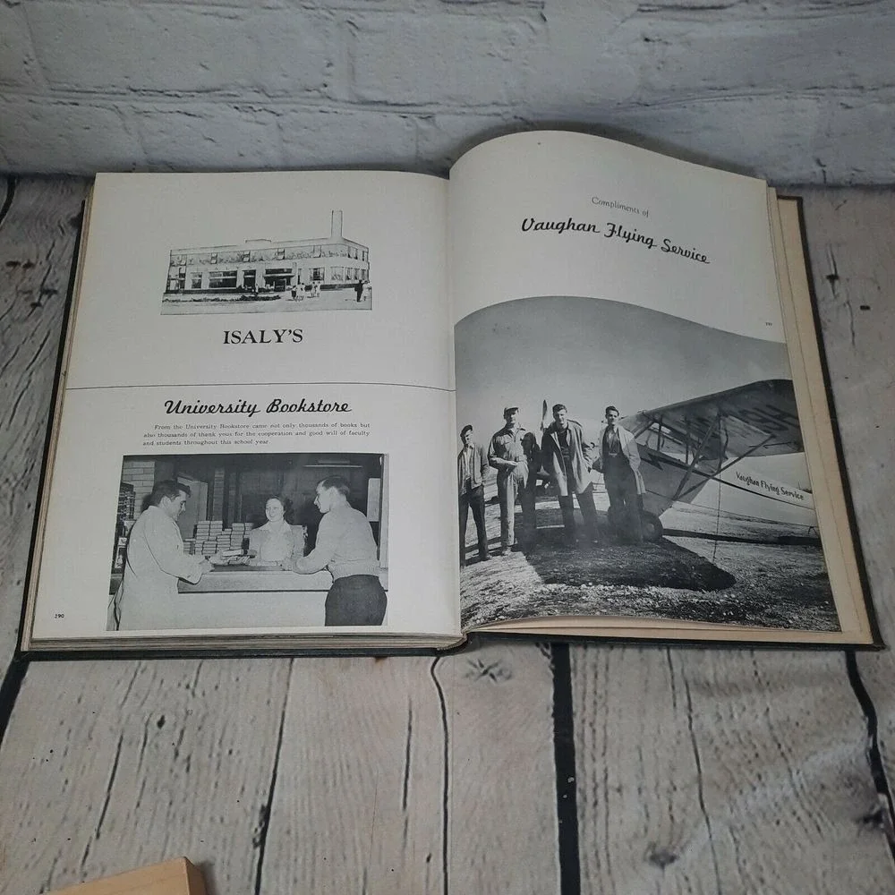 Bowling Green State University The Key 1947 Yearbook Large Annual VTG College OH